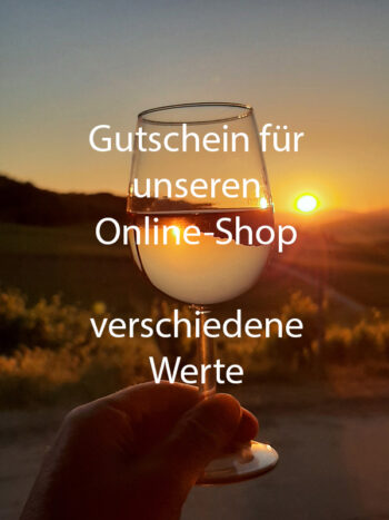 Gutschein für unseren Onlineshop